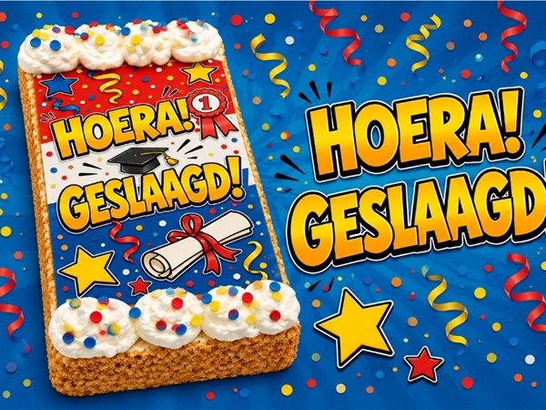 Hoera, geslaagd!