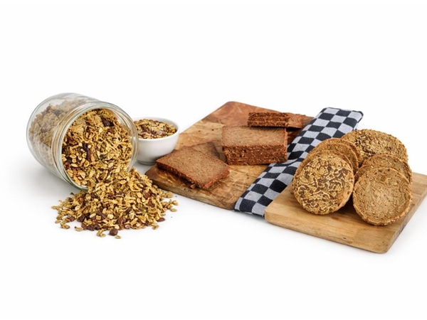 Beschuit, roggebrood en granola