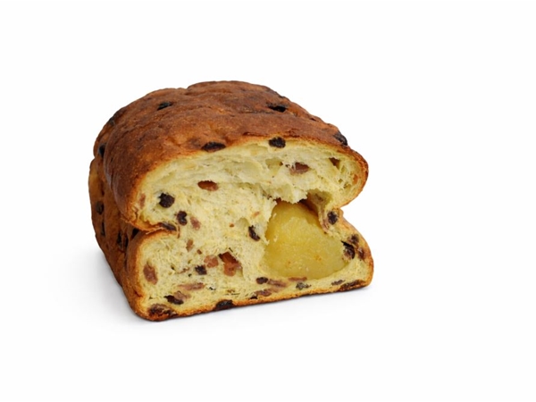 Krentenbrood met spijs