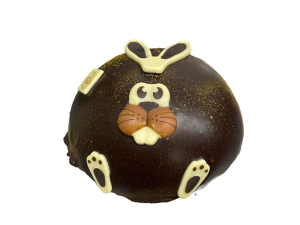 Caramel chocolade bombe (ijs)taart